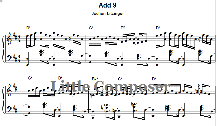 Sheet Music Sample